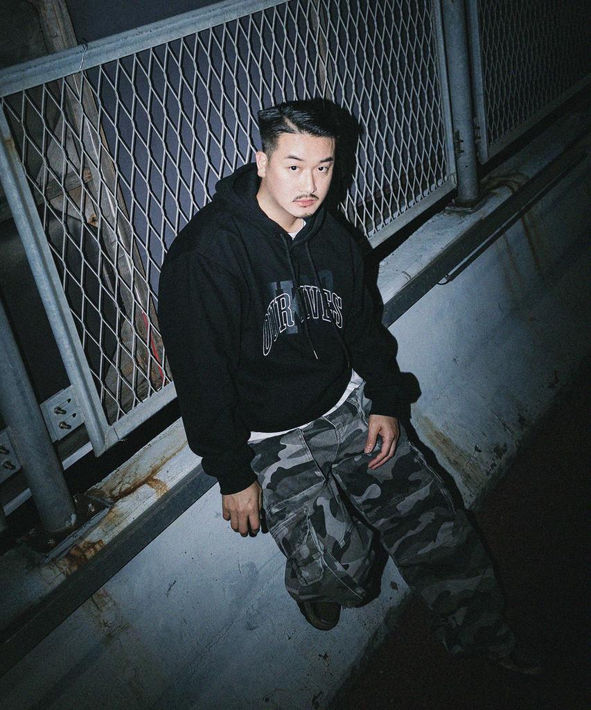 Our Lives Hangang-Ro Logo Hoodie [Black]