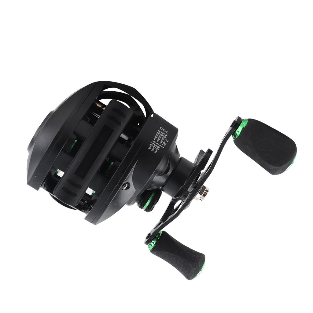 HL Metal Wheel Baitcasting Reel Left Hand Magnetic Brake Fishing Accessory