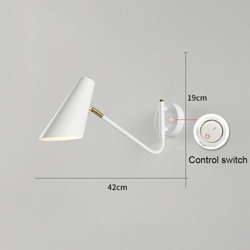 

Светодиодный настенный светильник для интерьера, скандинавская ночник для спальни, роскошная гостиная, фоновая стена для телевизора, современное украшение для дома, настенные светильники Warm White (2700-3500K)