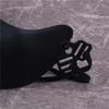 Totenkopfmaske Horror Halbgesichts-Skelettmaske für Halloween Karnevalsparty Jagdspiel CS Cosplay Requisiten Totenkopf-förmiger Gesichtsschutz