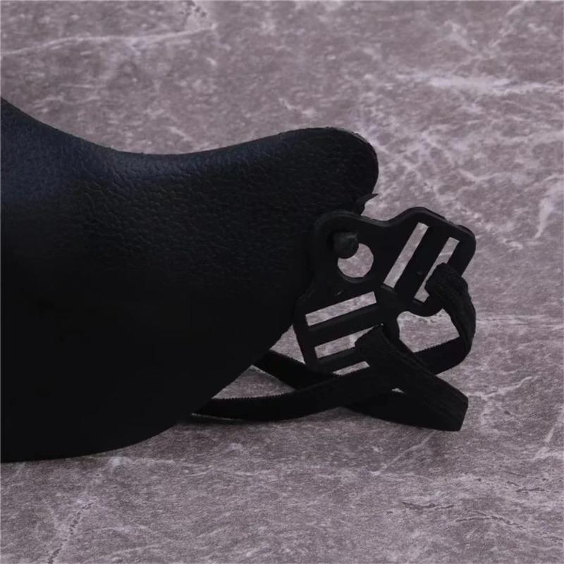Totenkopfmaske Horror Halbgesichts-Skelettmaske für Halloween Karnevalsparty Jagdspiel CS Cosplay Requisiten Totenkopf-förmiger Gesichtsschutz