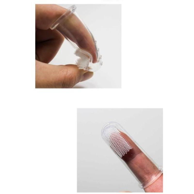 1 Pcs Baby Finger Toothbrush, Teeth Brush Soft, Baby Cleaner, Teeth Training Products