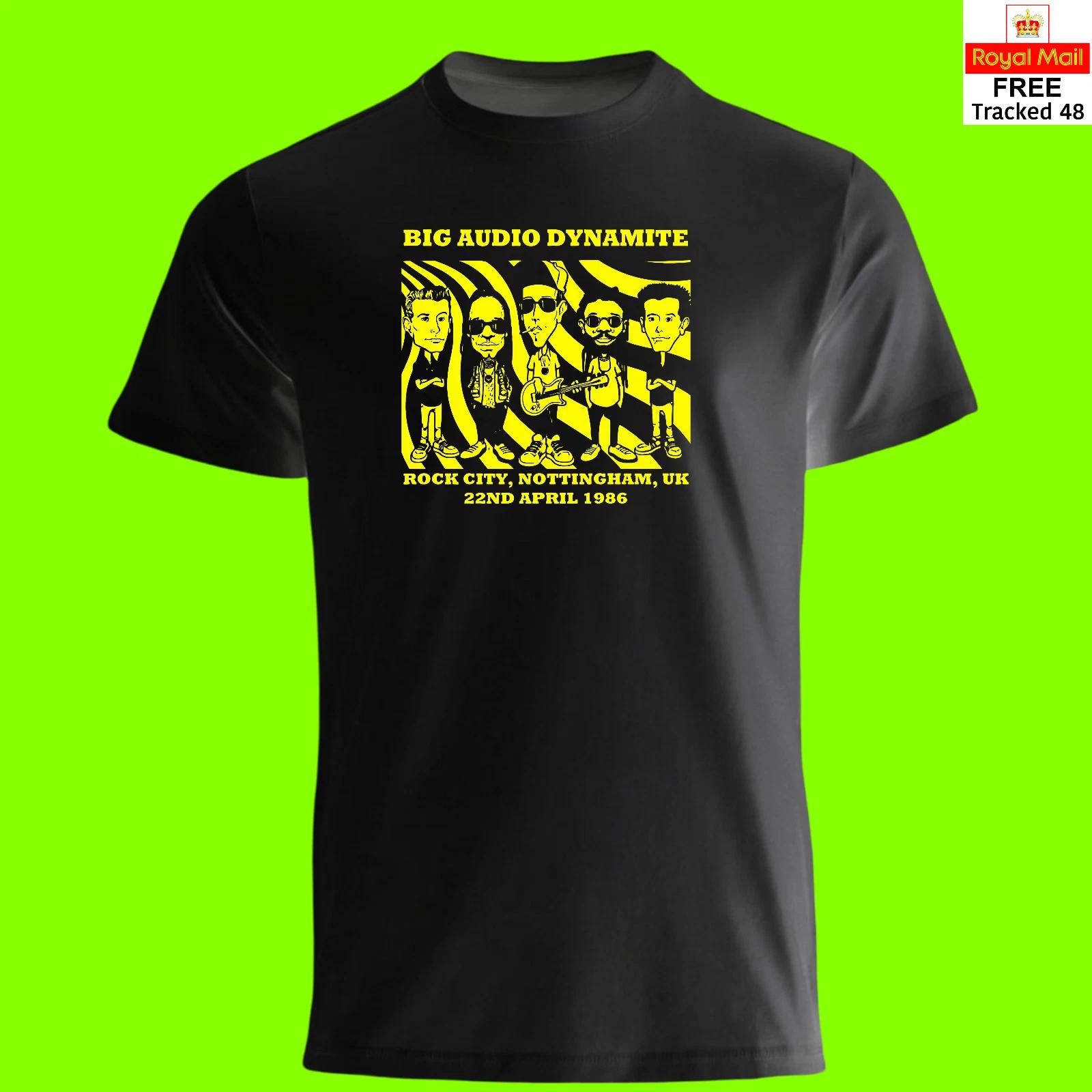 Big Audio Dynamite - T Shirt - BAD Post Punk Rock Music Band 80s 90s S