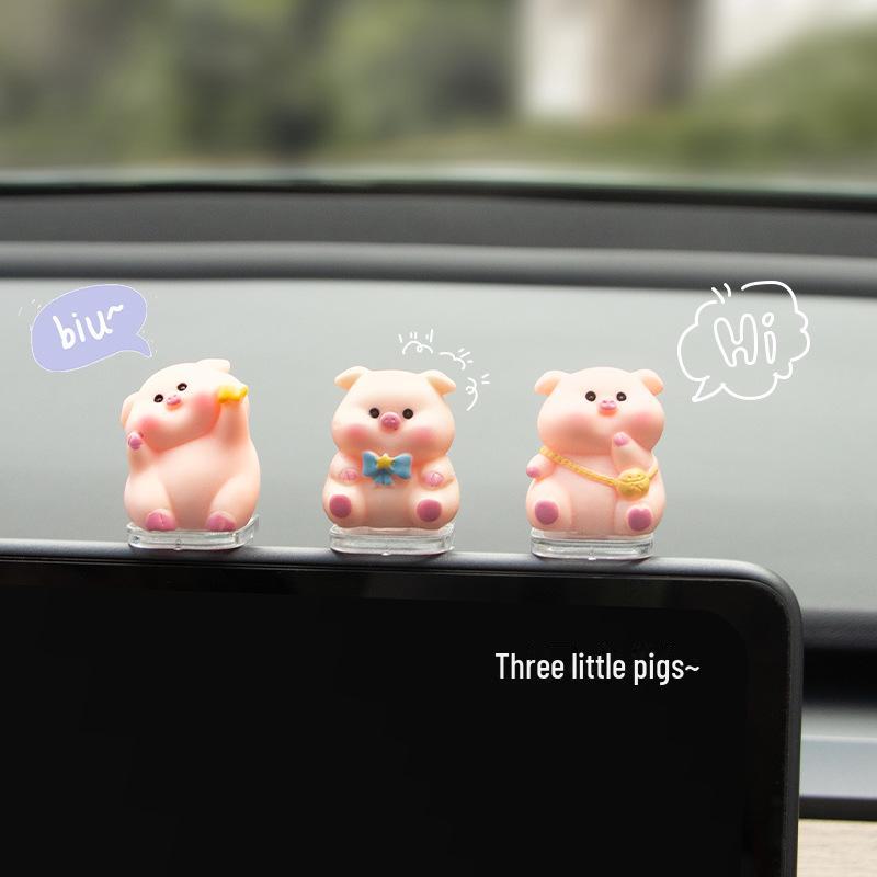 Universal Car Interior L-Shaped Ornament Display Rack for Central Control Screen