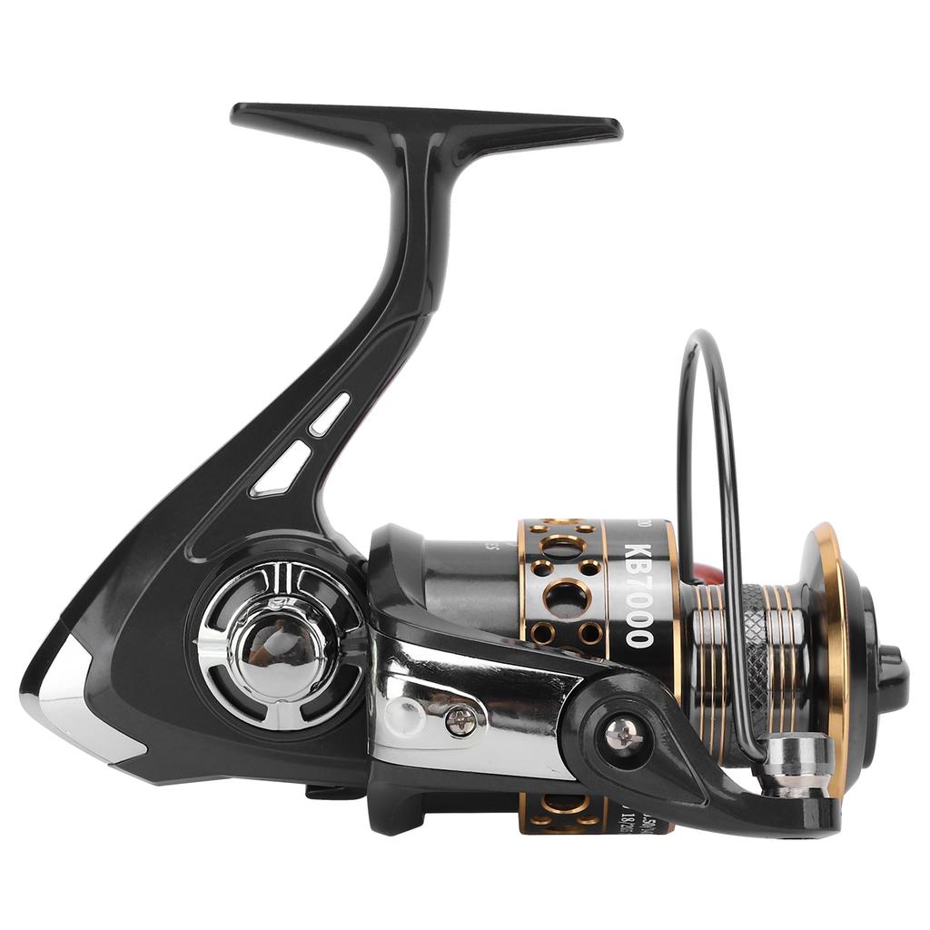 KB7000 Portable Metal Sea Fishing Rod Casting Rods Carp Fishing Line Reel Fishing Accessory