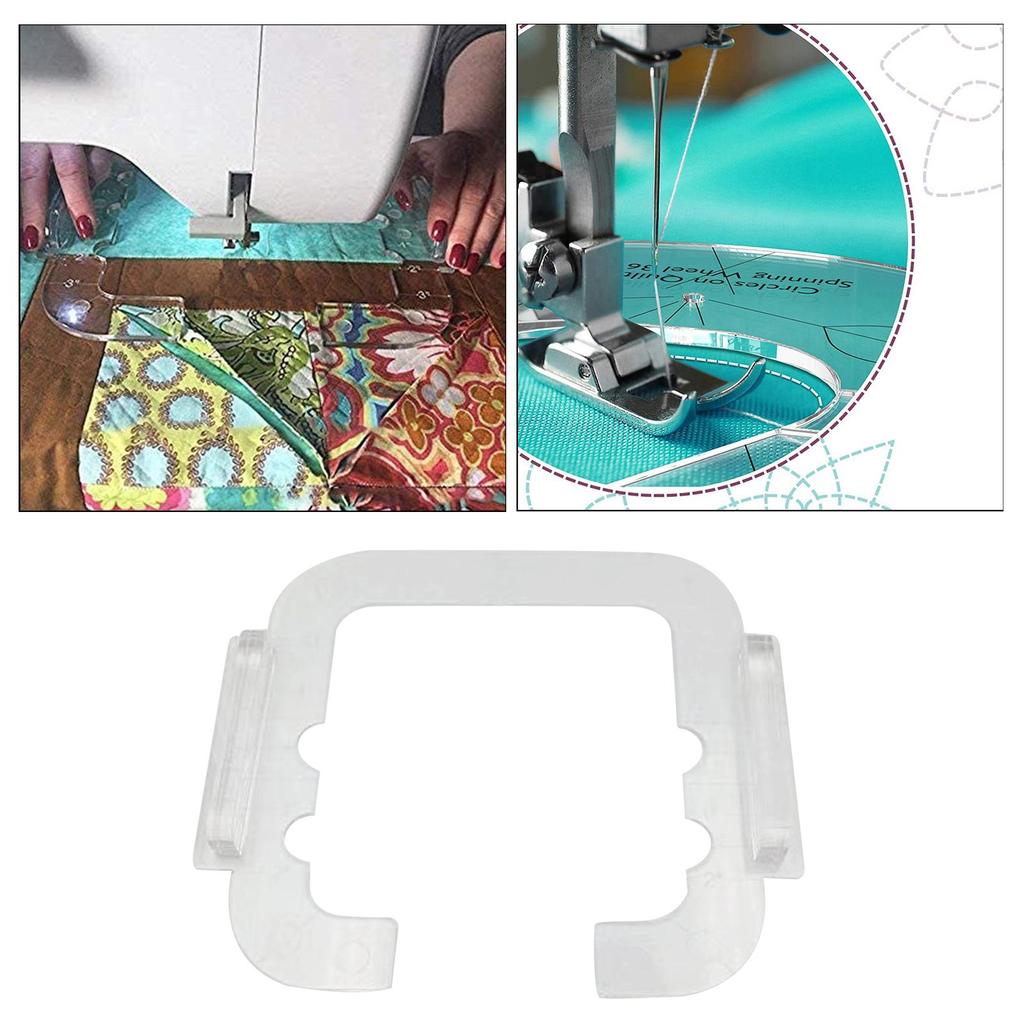 Acrylic Quilting Template Ruler Machine Set for Patchwork Sewing Tool
