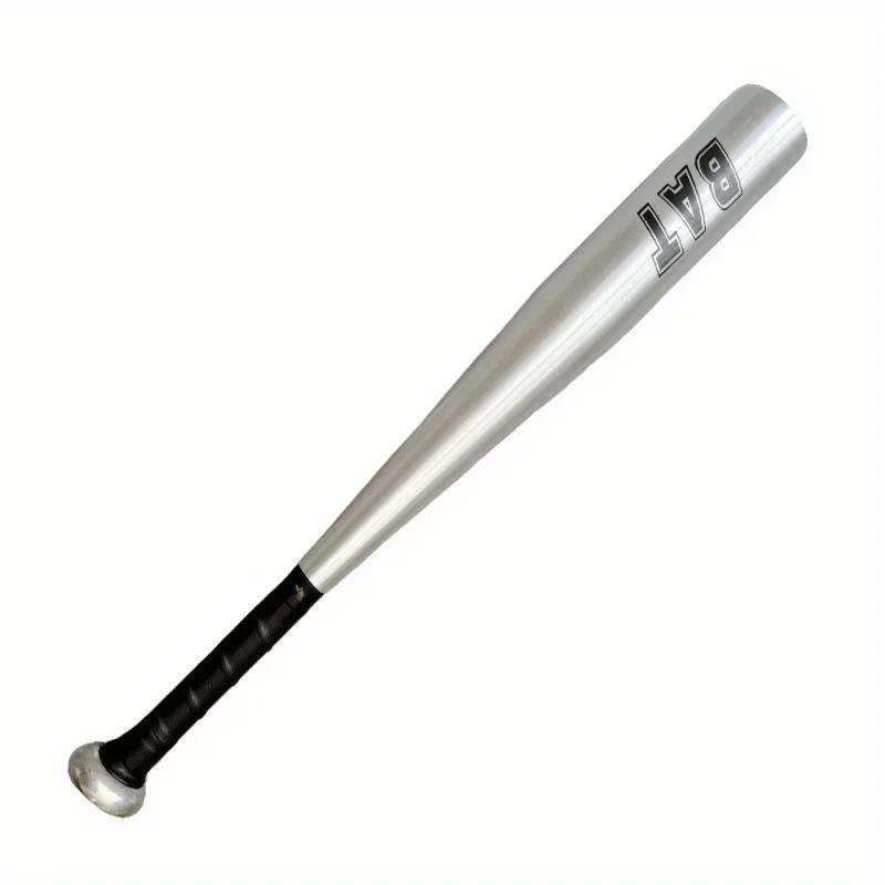 Mazza da Baseball in Lega di Alluminio Completa 86cm per Appassionati Strumento di Allenamento per Baseball Morbido Nero Blu Argento Bianco Opzionale