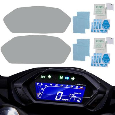 Motorrad Instrument Dashboard Cluster Kratzschutz Film Displayschutzfolie für CB190R CBF190X Anti-Kratz-Schutzfolie