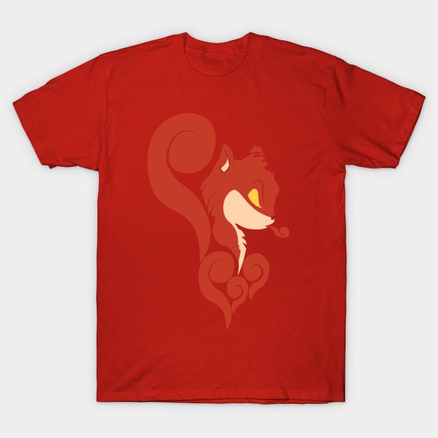 Unisex Fashion TShirt Swirl Squirrel Print TShirt Plus Size S-5XL T-Shirt 100%Cotton Tops O Neck Short Sleeve Tees