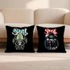 Cool G-Ghost BandS Cushion Cover Comfortable Reversible Pillow Cover Ideal for Car Sofa Bedroom & Beyond