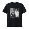 Vintage 70s Punk Sid And Nancy Black White Print Rock Music Casual T Shirt Vintage Washed Slightly Versatile Designer Clothes