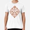 Block Print Strawberry Garden  S To 5XL Made In the AU/USA T-Shirt