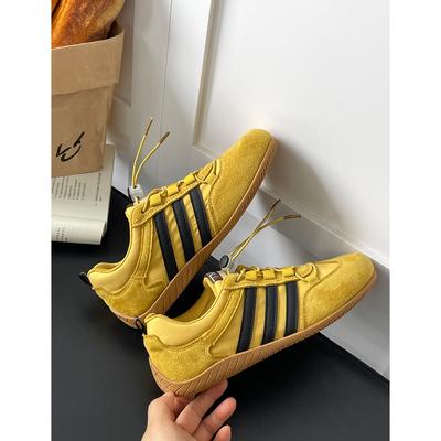 2025 été nouveau rétro chaussures d'entraînement allemandes chaussures décontractées pour femmes chaussures de sport en tissu respirantes fines plates chaussures pour femmes
