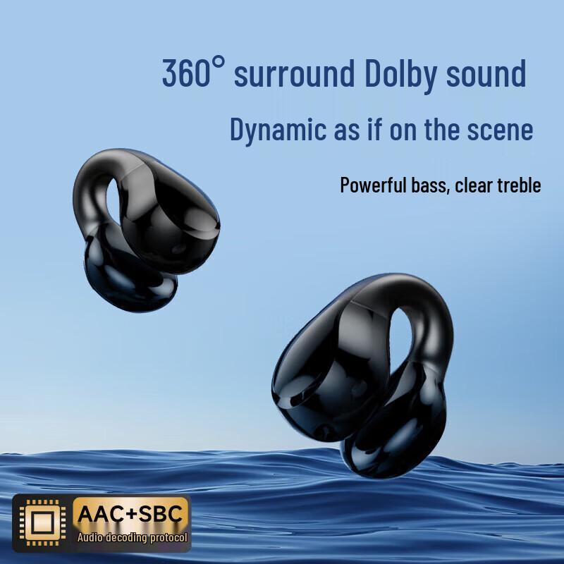 Aigo TJ170 Open-Ear Clip Wireless Earbuds