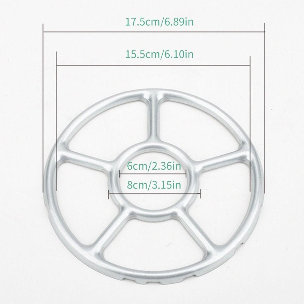 Odolný rám sporáku Protiskluzový kroužek Bezpečný reduktor varné desky Univerzální stojan na kroužek sporáku