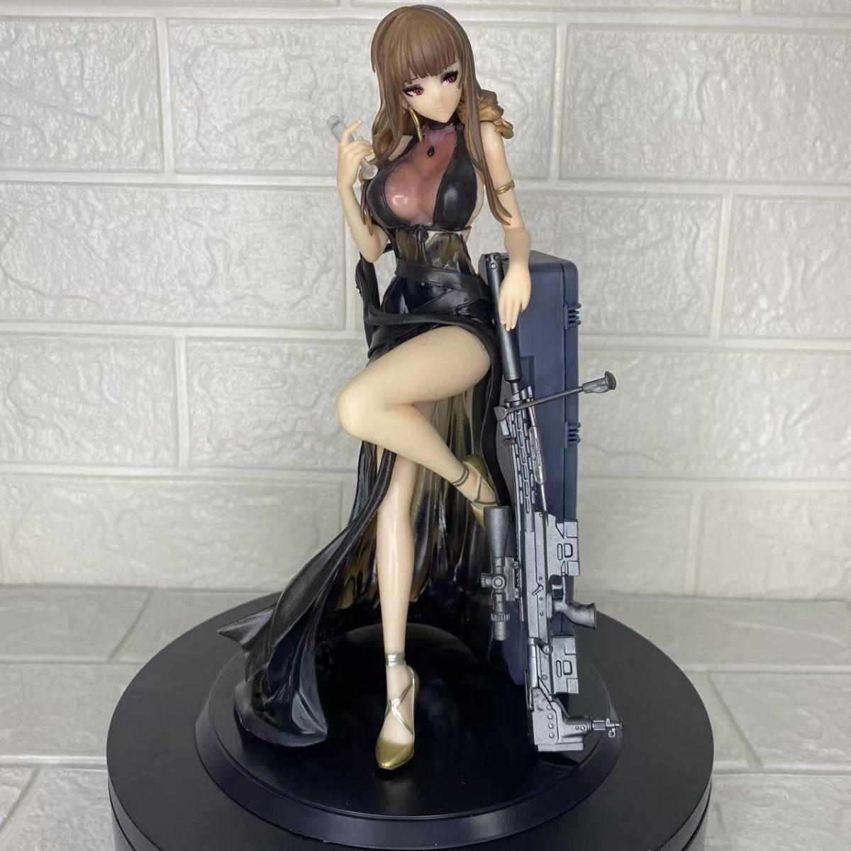 

Blue Wave SailingGirlsFrontline Girls Angel anime Bat Beautiful girls Can be bookmarked PVC Table setup Gunslinger Handmad Gifts