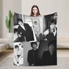 American Mason Thames Actor Blanket Quality Warm Soft  Throw Blanket Winter Travel Office Living Room Novelty Bedspread
