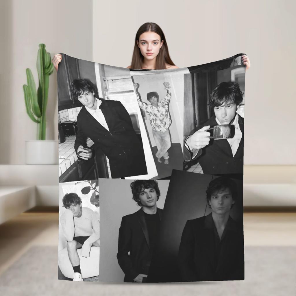 American Mason Thames Actor Blanket Quality Warm Soft Throw Blanket Winter Travel Office Living Room Novelty Bedspread