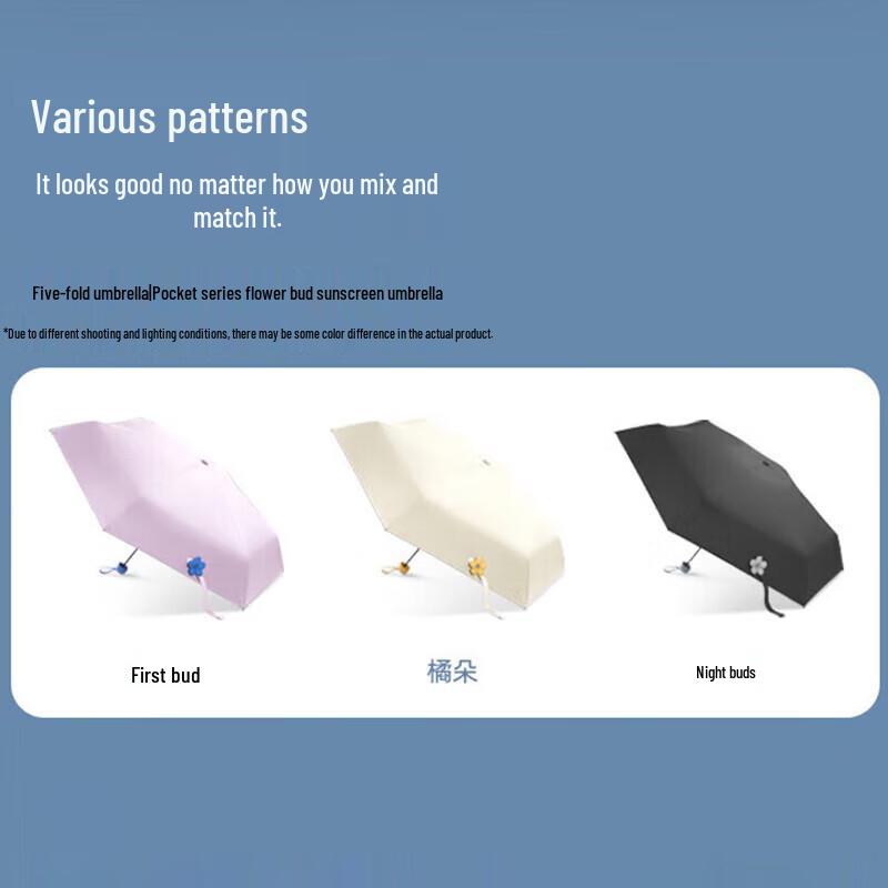 Jiaoxia Five-Fold UV Protection Umbrella