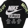 NIKE Back logo Long sleeve Sweatshirts L black Men's Used