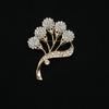 Korean Fashion High-Grade Diamond Brooch - All-Match Anti-Exposure Suit Collar Pin