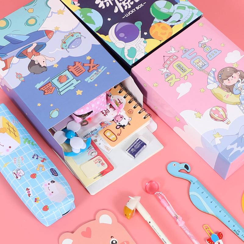 Magic Stationery Surprise Box: Student Holiday Gift & Kindergarten Graduation Prize