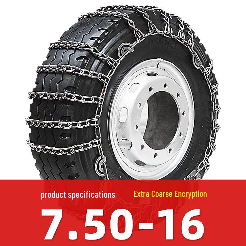 Thickened Snow Chains for Dongfeng, FAW, Sinotruk, Jiangling, Yuejin Trucks