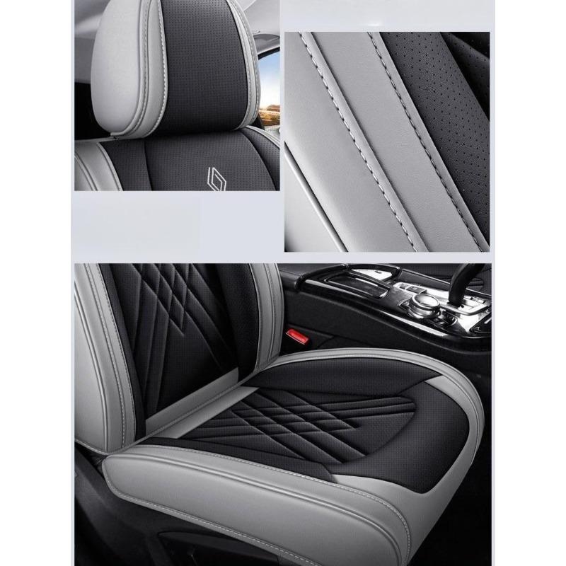 Five-seat Car Seat Covers for Toyota Corolla, Fully Covered Front Seats, Half-covered Rear Seats, Panar Leather