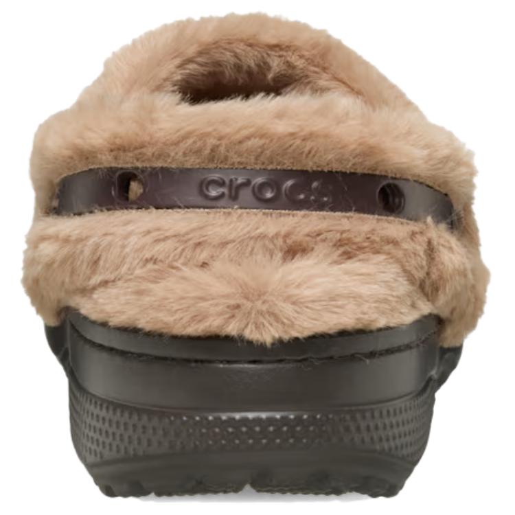 Crocs Unfuggetable Clog Comfortable Simple Anti-Wear Closed-Toe Slippers Unisex clogs Brown 211116-2JJ