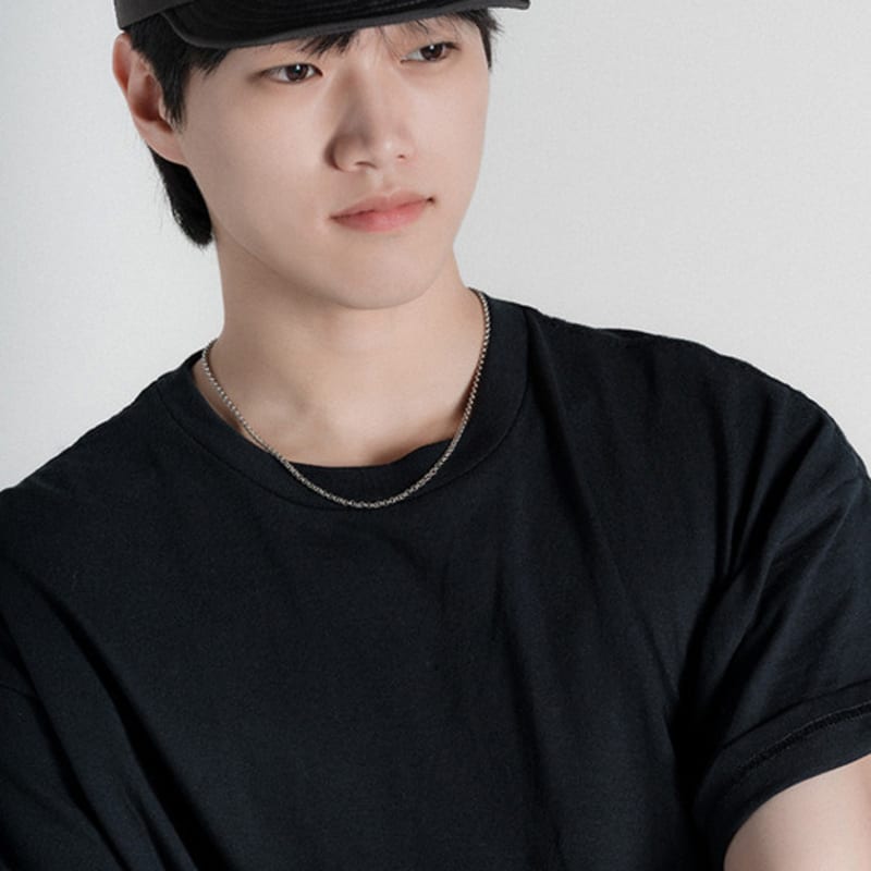 BICYCLE TROPHY S.S chain necklace 25 (all surgical steel / BL)