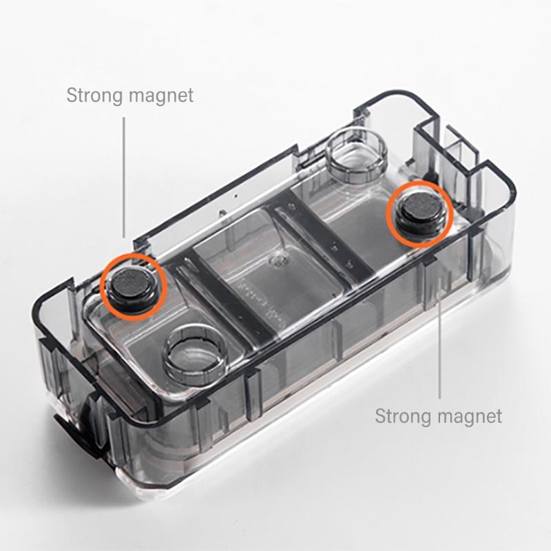 Fishing Tackle Storage Box Fishing Lures Tackle Organizers Fishing Water Resistant Magnetic Luminous Tackle Box