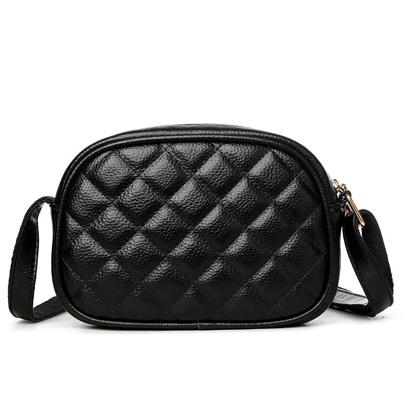 Small Square Bag Lingge Women's Shoulder Bag Large Capacity Crossbody Bag