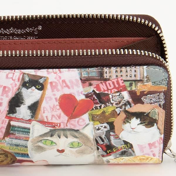 Lively Purse Wallet Light Brown Manhattaner's 75-1654 Women's