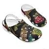 Trendy Printed EVA Clogs Women Men Breathable Lightweight Slip On Casual Footwear Soft Sole Summer Sandals Daily Walking
