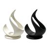 Flame Shaped Rack 3D Printed Wine Bottle Holder, Modern Sculptural for Home Ornament Bar, Decorative Tabletop Storage Stand, Creative Gift Holder