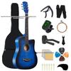 38-Inch Folk Guitar for Beginners - Popular Practice Guitar with Large Stock Available
