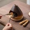 Keramik-Aromatherapie-Ofen Hitzebeständig Gegen Offenes Feuer Heiliges Holz Salbei Zeder Atmosphäre Kleiner Kamin Peruanischer Holzofen