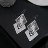 Simple Leaf Hollow Earrings, Exaggerated And Creative Multi-Layer Five-Pointed Star Long Fringed Earrings