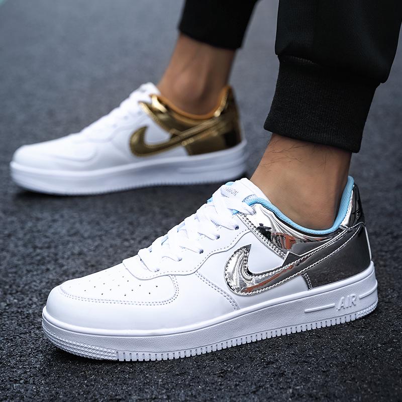 Nuevos Air Force One Zapatos Blancos Nuevo AJ Zapatos de Pareja Moda  Zapatos Casuales comprar a buen precio — entrega gratuita, reseñas reales  con fotos — Joom