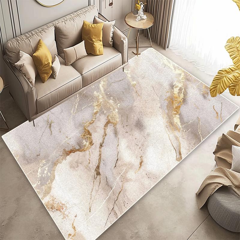 

Modern Luxury Marble Carpet Hallway Entrance Doormat Table Decor Accessories Cloakroom Casual Rugs Machine Wash Lounge MATS 80*160cm