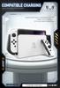 Pouzdro Mumba Nintendo Switch OLED 2021 Organic EL Model TPU Grip Ochranný kryt Dokovatelné příslušenství Kompatibilní s Nintendo Switch OLED a ovladačem