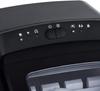 H.Koenig KBP40 Maquina de Hacer Hielo, 145 W, 2 Tamanos Cubitos, Bandeja de agua 2,8 L, Indicador Nivel de Agua, Ac Inoxidable. Ciclo Produccion 9 Min
