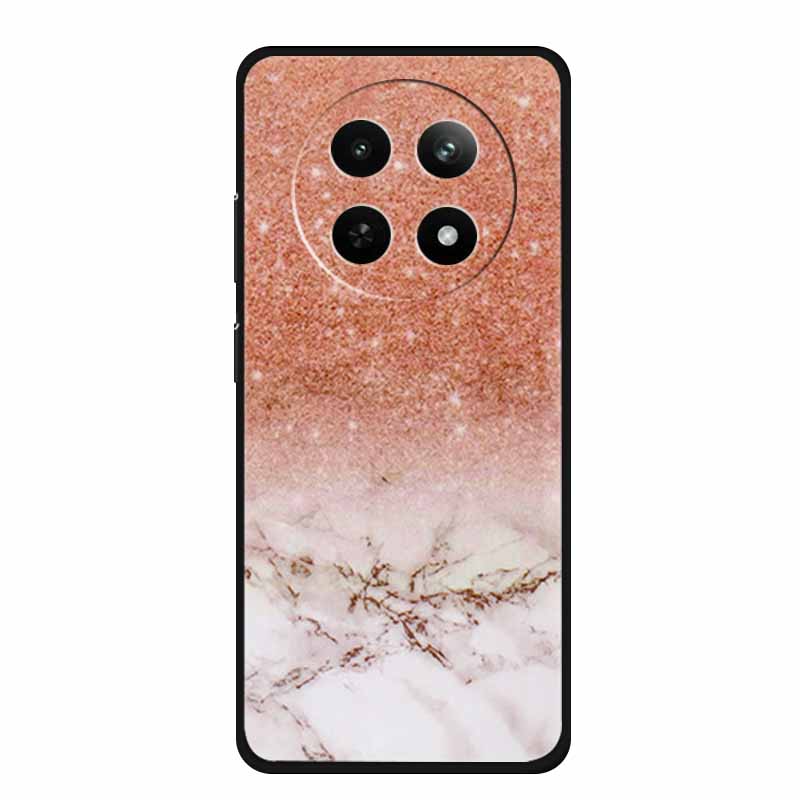 Case For Realme 13 Plus Marble TPU Soft Silicone Back Cover For Realme 13+ Cases Protective Mica Painted Colorful Bumper Capa