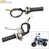 Motorcycle Right and Left Handlebar Switch and 22mm Handle Grips For Honda Z50 Z50A Z50J Z50R Mini Trail Monkey Bike Parts