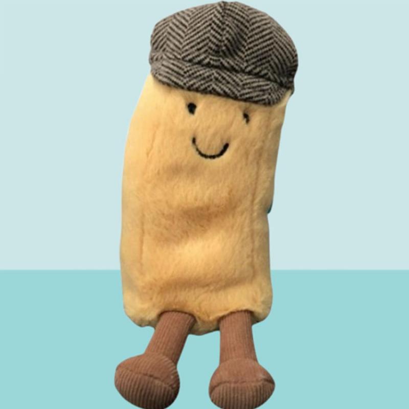 JELLYCAT Fun Food Series AMUSEABLES CHARLIE CHIP - Fries (Single) Cute Doll Plush Small Tall