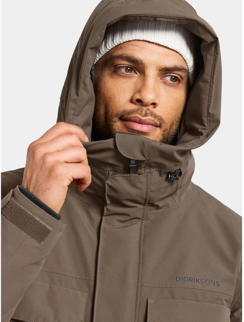 Jacket Didriksons Drew USX Parka 8 (505778) Mocha Brown