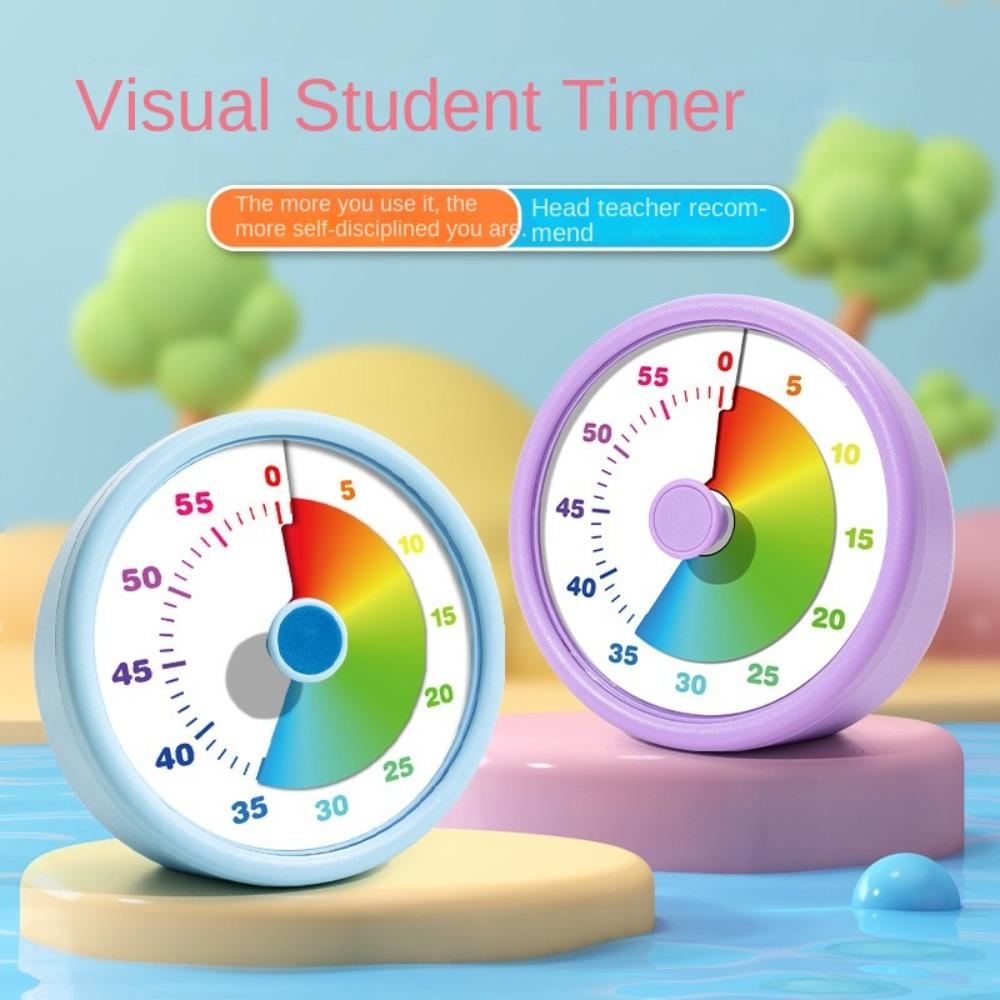 Visualization Round Visual Timer Self-discipline Countdown Alarm Clock  Elementary School