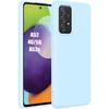 Coque - Samsung - Galaxy A52/A52s 5G - Silicone TPU - Antichoc - Anti-Rayures - Bleu Ciel
