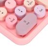   Wireless Numeric Keyboard Chocolate Keycap for Game Direction Switching AK18 2.4G