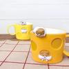 Decor Corporation Hamkoron Hyokkori Ham Mug BR W12 D9 Size Approx. H7.5 HC-17081